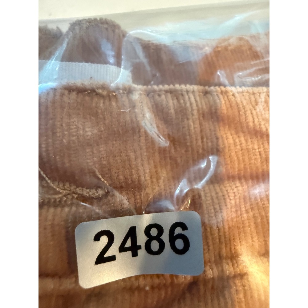 Loft Womens Caramel Brown Corduroy Straight Leg Pants Size 8 29 High Rise - Picture 8 of 11